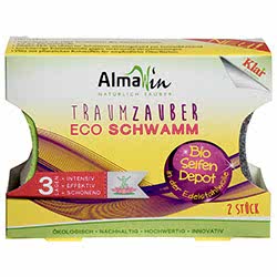 AlmaWin Ekolojik 2'li Bulaşık Süngeri  