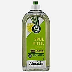 AlmaWin Organik Sıvı Elde Bulaşık Deterjanı  Limonlu  1L
