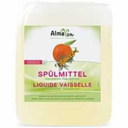 AlmaWin Organik Sıvı Elde Bulaşık Deterjanı  Yalancı İğde özlü  Mandalina Kokulu  5L