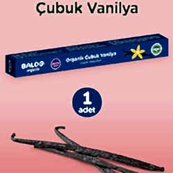 Baldo Organik Çubuk Vanilya  1 Adet 