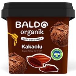 Baldo Organik Kakaolu Ballı Dondurma 400g
