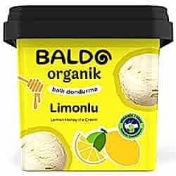 Baldo Organik Limonlu Ballı Dondurma 400g
