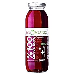 BenOrganic Organik Karışık Kırmızı Meyve Suyu 250ml