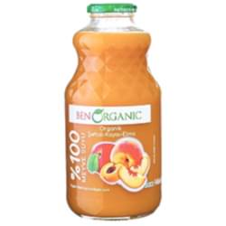 BenOrganic Organik Şeftali Kayısı Suyu 946ml