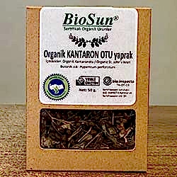 Biosun Organik Yaprak Kantaron Otu 50g