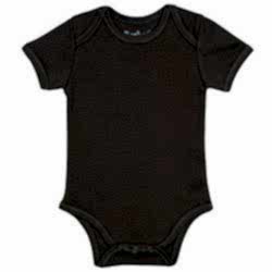 Canboli Organik Bebek Kısa Kollu Body  Kahverengi  0-3 Ay 