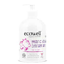 Ecowell Organik Bebek Temizleme Jeli  Şampuan  Duş Jeli ve Sıvı Sabun  500ml