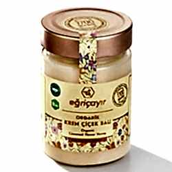 Eğriçayır Organik Krem Çiçek Balı 450g