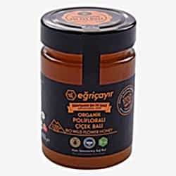 Eğriçayır Organik Polifloralı  Yabani  Çiçek Balı 450g