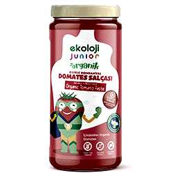 Ekoloji Junior Organik Tuzsuz Domates Salçası 230g