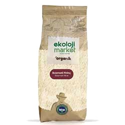 Ekoloji Market Organik Basmati Pirinç 750g