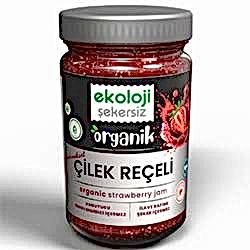 Ekoloji Market Organik Çilek Reçeli 380g