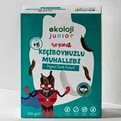 Ekoloji Junior Organik Glütensiz Muhallebi Karışımı  Keçiboynuzlu  100g