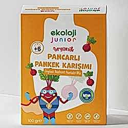 Ekoloji Junior Organik Glütensiz Pankek Karışımı  Pancarlı  100g