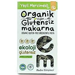 Ekoloji Market Organik Glutensiz Yeşil Mercimekli Makarna  Burgu  200g
