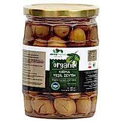 Ekoloji Market Organik Yeşil Zeytin  Kırma  540g