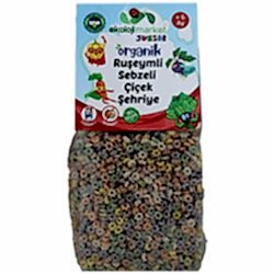 Ekoloji Junior Organik Ruşeymli Sebzeli Çiçek Şehriye 250g