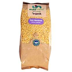 Ekoloji Market Organik Sarı Mercimek 750g