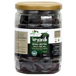 Ekoloji Market Organik Siyah Zeytin  Gemlik Yağlı Sele  350g