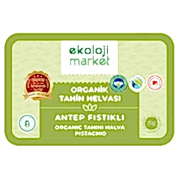 Ekoloji Market Organik Tahin Helvası  Antep Fıstıklı  200g
