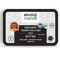 Ekoloji Market Organik Tahin Helvası  Bitter  200g