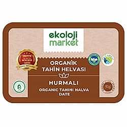 Ekoloji Market Organik Tahin Helvası  Hurmalı  200g