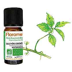 Florame Organik Keklik üzümü Wintergreen  Gaultheria Procumbens  Esansiyel Yağı 10ml