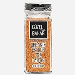 GÜZEL GIDA Organik Seylon Toz Tarçın 40g