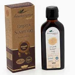 Harmanyeri Organik Susam Yağı  Soğuk Pres  100ml