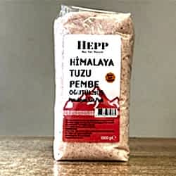 HEPP Pembe Himalaya Tuzu  Öğütülmüş  1Kg
