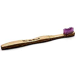 Humble Brush Ekolojik Bambu Çocuk Diş Fırçası  Çok Yumuşak  Lila 