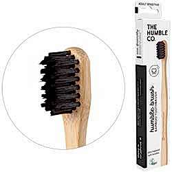 Humble Brush Ekolojik Bambu Hassas Diş Fırçası  Çok Yumuşak  Siyah 