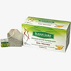 İLHAN SARI Organik Zeytin Yaprağı Çayı  Bardak Poşet  20 Adet