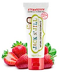 Jack N' Jill Doğal Diş Macunu  Çilek  50ml