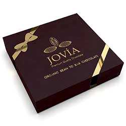 Jovia Organik Hediyelik Madlen Çikolata  Sütlü&Bitter  240g