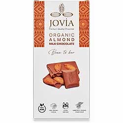 Jovia Organik Sütlü Çikolata  Bademli  85g