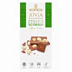 Jovia Organik Sütlü Çikolata  Fındıklı  85g