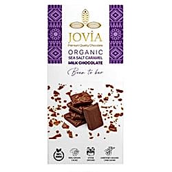 Jovia Organik Sütlü Çikolata  Karamel & Deniz Tuzu  85g