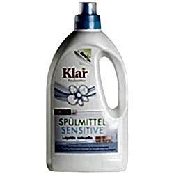 Klar Organik Sıvı Elde Bulaşık Deterjanı  Kokusuz  1 5L