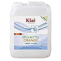 Klar Organik Sıvı Elde Bulaşık Deterjanı  Portakal Kokulu  5L