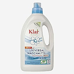 Klar Organik Sabun Cevizi özlü Sıvı Çamaşır Deterjanı  Kokusuz  1 5L