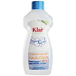 Klar Organik Limon Asitli Kireç Çözücü  Kokusuz  500ml
