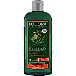 Logona Organik Şampuan  Boyalı Kırmızı-Kahve Renkli Saçlar için Kına Özlü  250ml