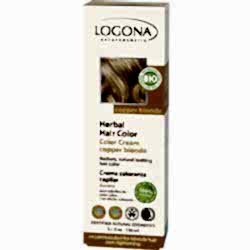 Logona Organik Bitkisel Krem Saç Boyası  Bakır-Sarı 
