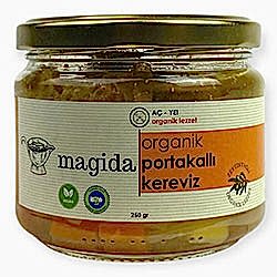 Magida Organik Zeytinyağlı Portakallı Kereviz 250g