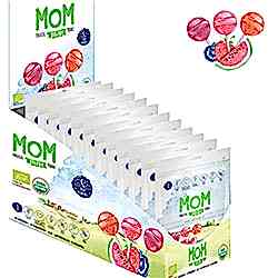 MOM Organik Lolipop Meyveli Şeker  C Vitaminli  120 adet  12 Paket x 10 Adet 