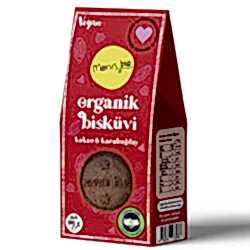 Monn Bio Organik Kakaolu Karabuğdaylı Bisküvi 60g