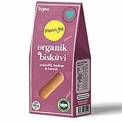 Monn Bio Organik Zencefil Badem Tarçınlı Bisküvi 60g