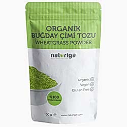 Naturiga Organik Buğday Çimi Tozu 100g