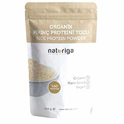 Naturiga Organik Pirinç Proteini Tozu 250g